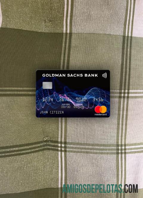 EUA Goldman Sachs Bank Mastercard Photolook Front exemplo